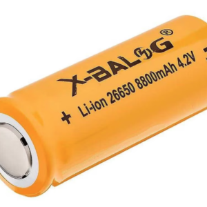 Acumulator X BALOG 26650 Reincarcabil capacitate 8800 mAh Li ion 4.2V GALBEN