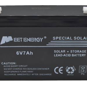 Acumulator pentru panou solar Meet Energy 6V 7Ah