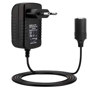 Adaptor priza 240V la 12V convertor cu priza tip bricheta 2A 24W model 1220