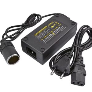 Adaptor priza Auto cu Bricheta 240V-12V/10A 120W Negru