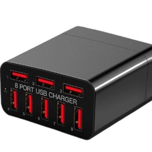 Adaptor priza X82 cu 8 porturi USB 3.0 putere 40W