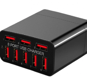 Adaptor priza X82 cu 8 porturi USB Qualcomm 3.0 40W