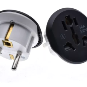 Adaptor priza universal QDC16 protectie scurt circuit 250V/16A