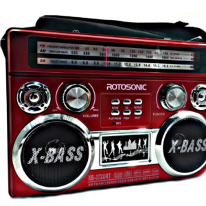 Aparat Radio Portabil MP3 Rotosonic XB-372 3 Benzi BT Suport Card SD/USB 2 Difuzoare