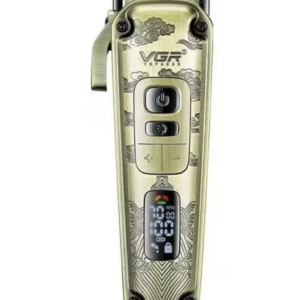 Aparat de Tuns Fara Fir V005 Carcasa Metalica 8 Distantiere Lama din Otel Inoxidabil