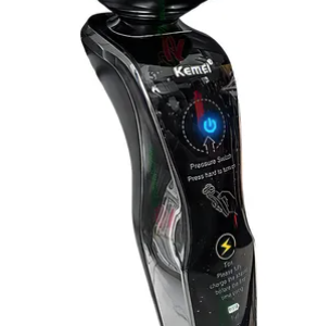 Aparat de ras electric fara fir Kemei KM 8006 pentru barbierit umed si uscat