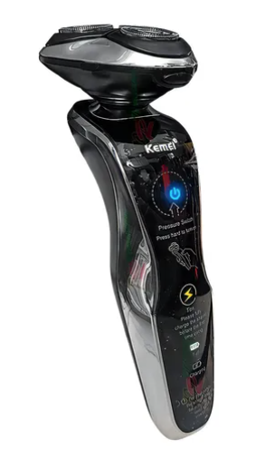 Aparat de ras electric fara fir Kemei KM 8006 pentru barbierit umed si uscat