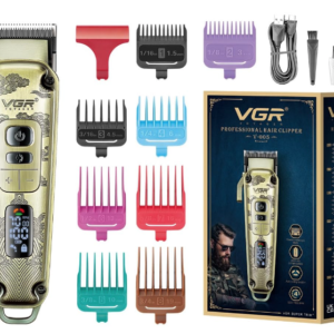 Aparat de tuns cu carcasa metalica premium VGR V 005 Afisaj LED