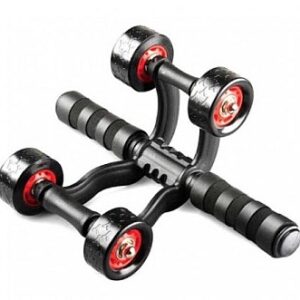 Aparat fitness cu 4 roti JS285 pentru abdomen si spate