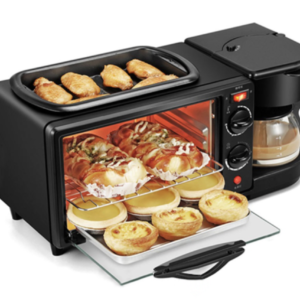 Aparat multifunctional electric 3 in 1 Mic Dejun cuptor grill filtru cafea LEIHMANN