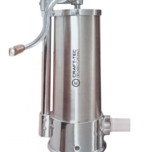 Aparat vertical de facut (umplut) carnati 6kg inox 5 palnii incluse