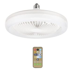 Aplica LED cu 3 functii ventilator incorporat fasung E27 putere 30W