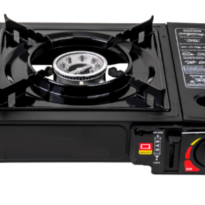 Aragaz camping HappyHome MX777 aprindere automata dubla alimentare butelie spray sau gaz