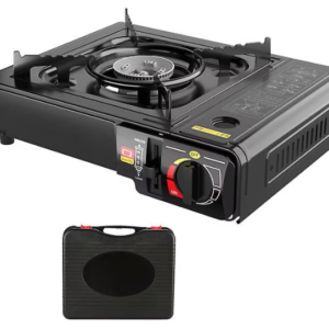 Aragaz camping aprindere automata dubla alimentare butelie spray