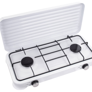 Aragaz portabil cu 2 ochiuri model 2833 alimentare butelie ALB