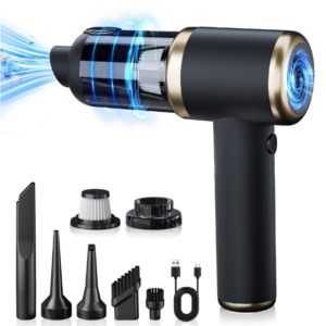 Aspirator auto portabil multifunctional 4 in 1 filtru lavabil 4000mAh