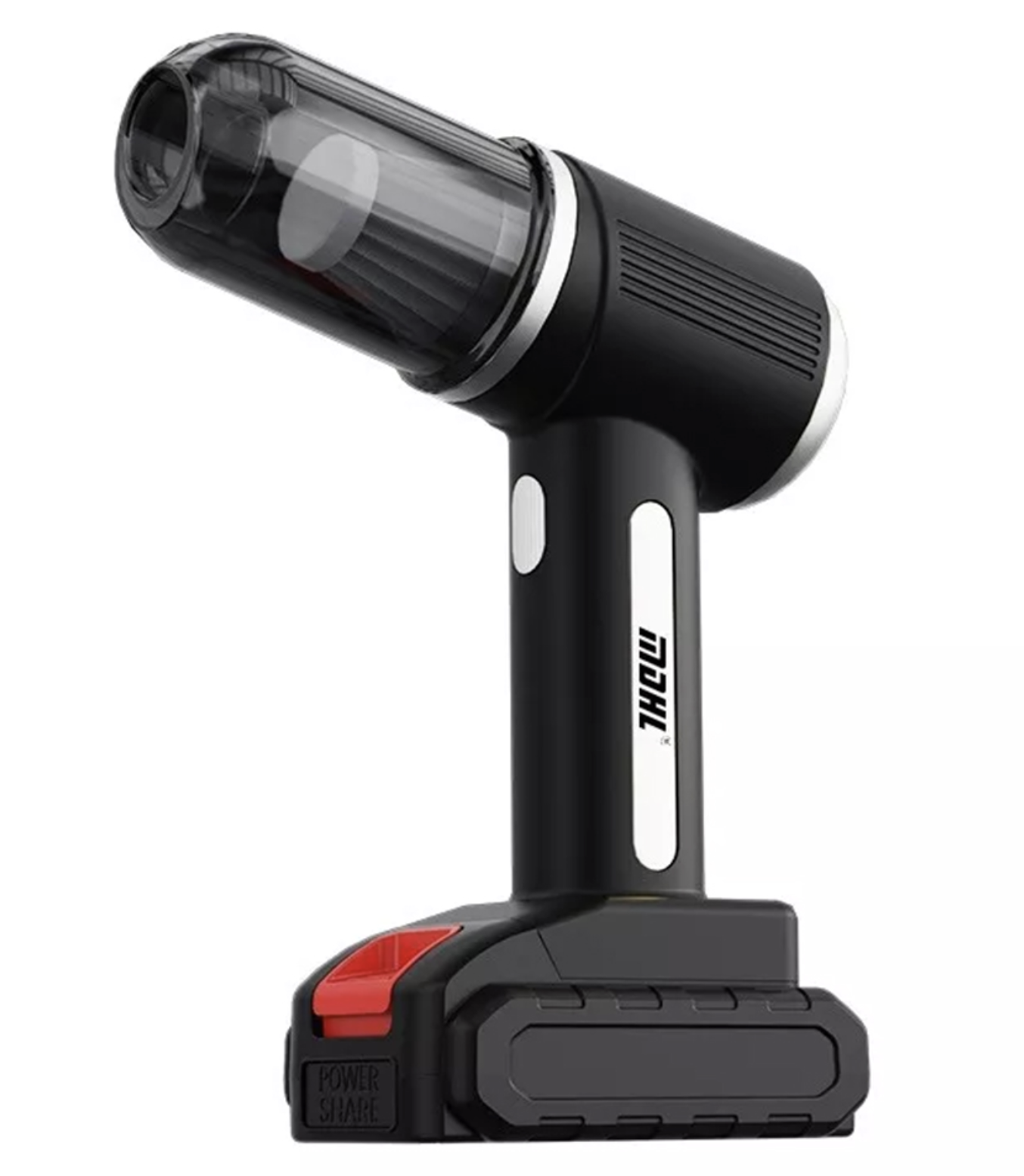 Aspirator auto portabil reincarcabil MDHL MD A3 cu acumulator si multiple capete