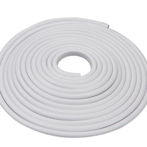 Banda Protectie Usa Auto Alba pentru Usi din Cauciuc 5M