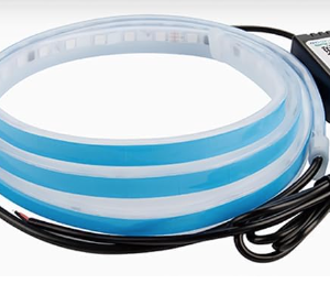 Banda decorativa LED Q D304 RGB pentru masina lungime 1