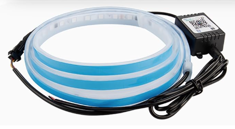 Banda decorativa LED Q D304 RGB pentru masina lungime 1