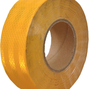 Banda reflectorizanta galbena tip fagure 50 x 5 cm OMOLOGATA