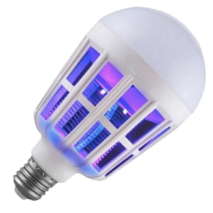 Bec LED Anti Insecte cu lumina alba naturala puternica 15W E27