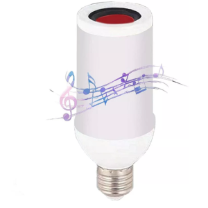 Bec Muzical LED bluetooth telecomanda difuzor 9W