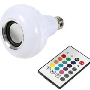 Bec led cu difuzor Bluetooth si telecomanda