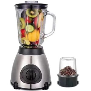 Blender electric SonyMax 5 viteze SN 8066S cu rasnita cafea 8 cutite corp inox