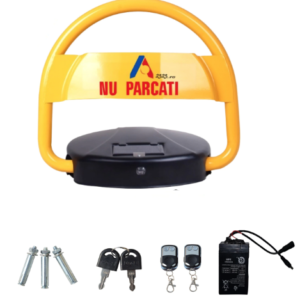 Blocator Parcare cu  Panou SOLAR  Automat si Telecomanda acumulator inclus
