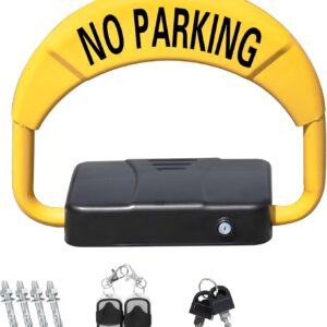 Blocator parcare automat tip bariera rabatabil functie anti furt cu alarma control de la distanta cu cheie si telecomanda Inclusa