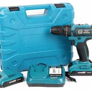 Bormasina cu PERCUTIE 20 piese 24V cu 2 acumulatori si incarcator