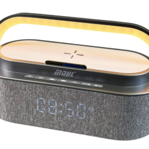 Boxa Bluetooth MD S305 cu lumina LED incarcator wireless si ceas