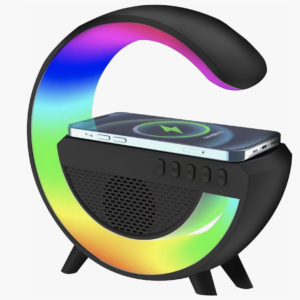 Boxa Multifunctionala G500 3 in 1 lampa LED RGB smart bluetooth Incarcator telefon wireless