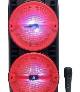 Boxa Portabila 8" KTS-1745 RGB cu Microfon si Telecomanda