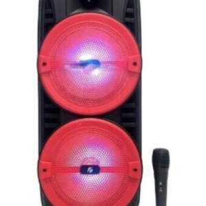 Boxa Portabila 8 x 2 inch KTS 1745 RGB cu Microfon si Telecomanda 2400 mAh