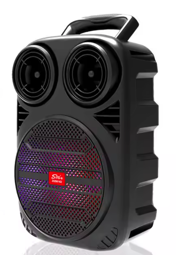 Boxa bluetooth ZQS 6162 portabila cu LED RGB si maner transport