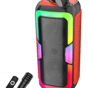 Boxa bluetooth portabila JQS4407 de 4x2 inch putere 50W cu microfon