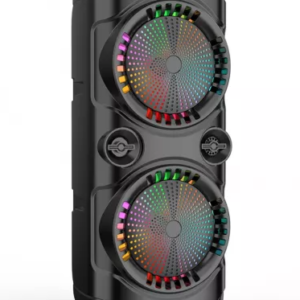 Boxa portabila ZQS8229W cu microfon putere 40W baterie 4500mAh LED 2x8inch
