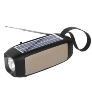 Boxa portabila bluetooth USB functie radio si lanterna cu incarcare solara