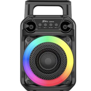 Boxa portabila bluetooth ZQS 6166 cu led RGB si maner transport