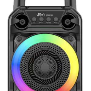 Boxa portabila bluetooth ZQS 6166 cu led RGB si maner transport
