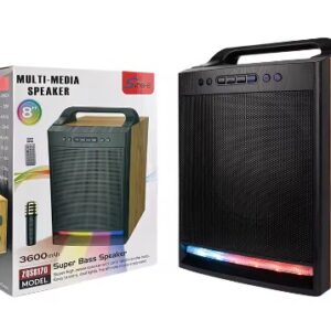 Boxa wireless patrata ZQS8170 de 8 inch cu microfon