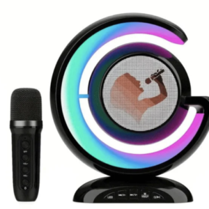 UB Boxa wireless pentru karaoke cu microfon si iluminare LED RGB portabila YS 110