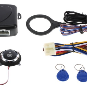 Buton de pornire vehicul buton de pornire cu alarma auto si sistem antifurt