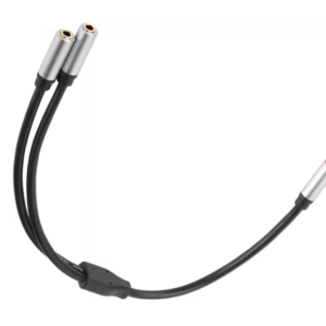 Cablu adaptor audio QHD74  de 3.5mm 20cm