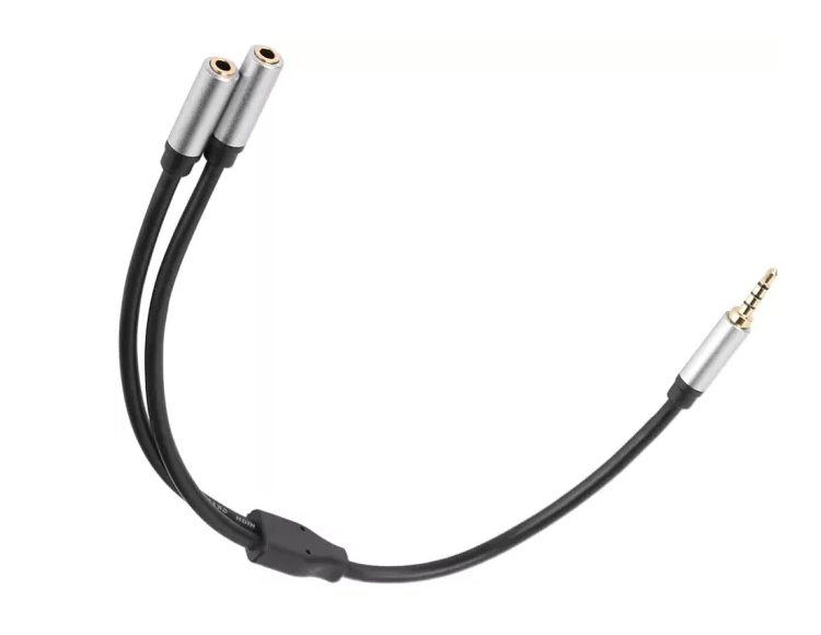 Cablu adaptor audio QHD74 de 3.5mm 20cm