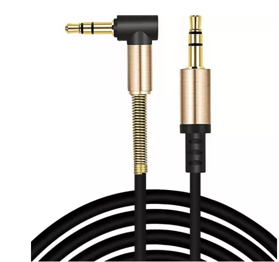 Cablu audio cu conectori QT201 1m mufa jack 3.5mm