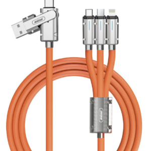 Cablu de date / Cablu de incarcare 120W Q SJ300 USB / TypeC la iOS / TypeC / Micro