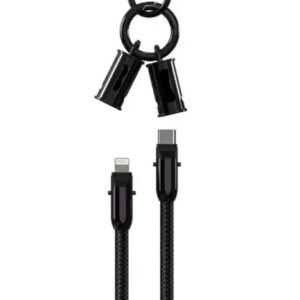 Cablu de date Type C la Lightning 30W cu curea si conexiune magnetica Andowl Q SJ16B